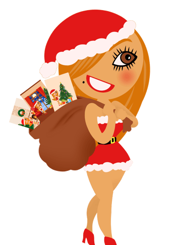 Mariah with mariahpedia postcards